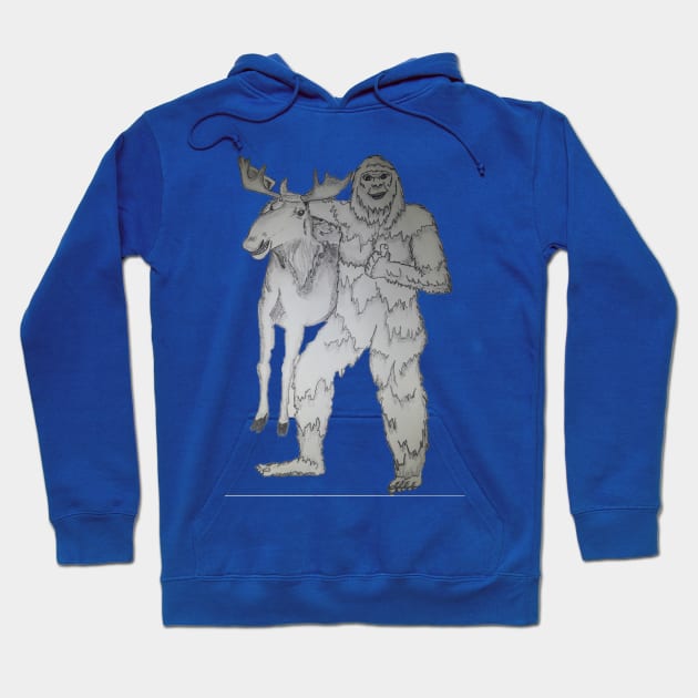 MooseSquatch Hoodie by Squatchwerx